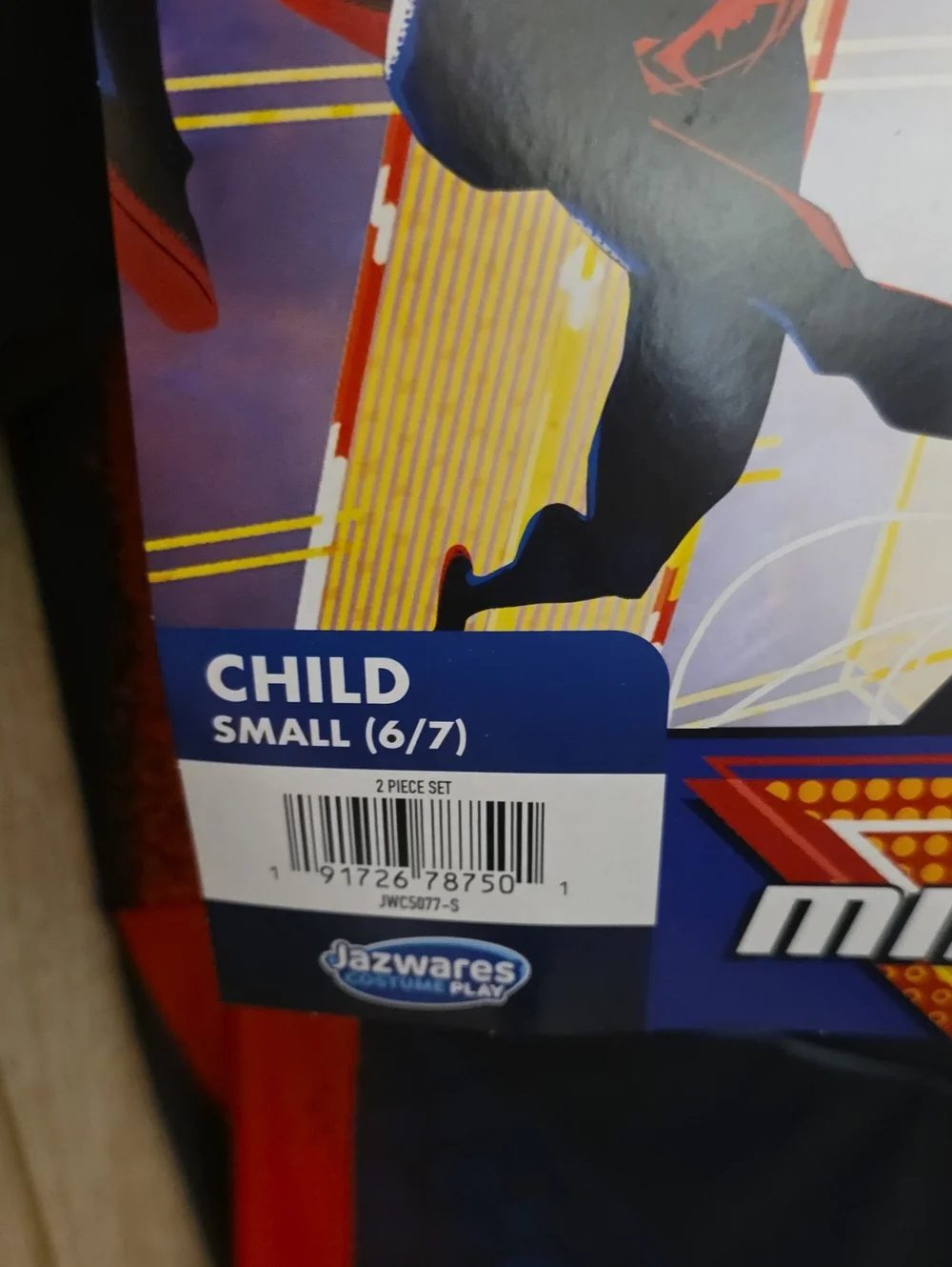 SPIDER-MAN MILES MORALES PADDED BOYS COSTUME